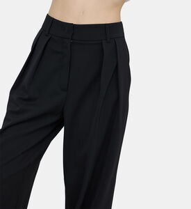 Flap Pockets Wide-leg Pants