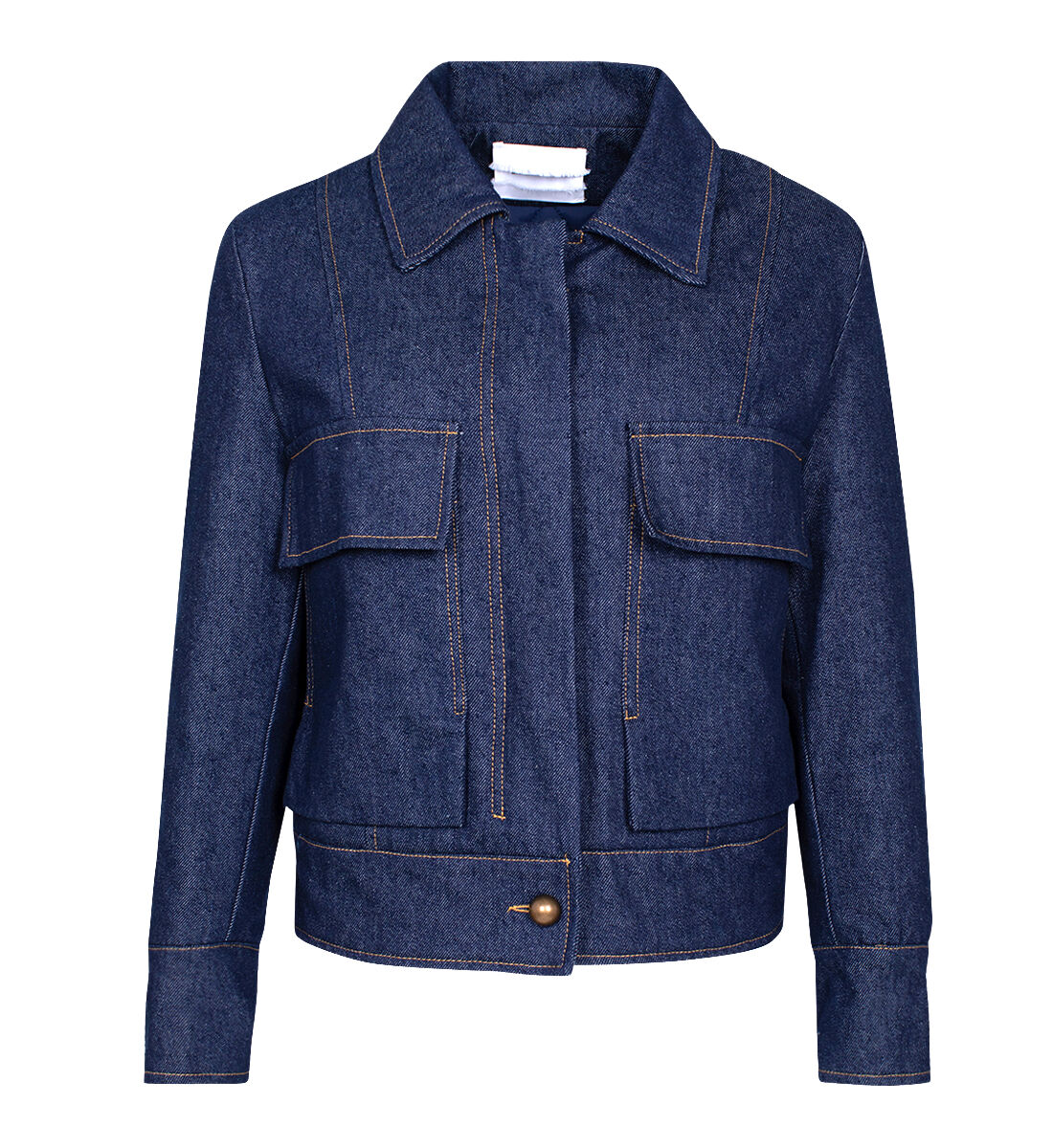 Denim jacket branded clearance