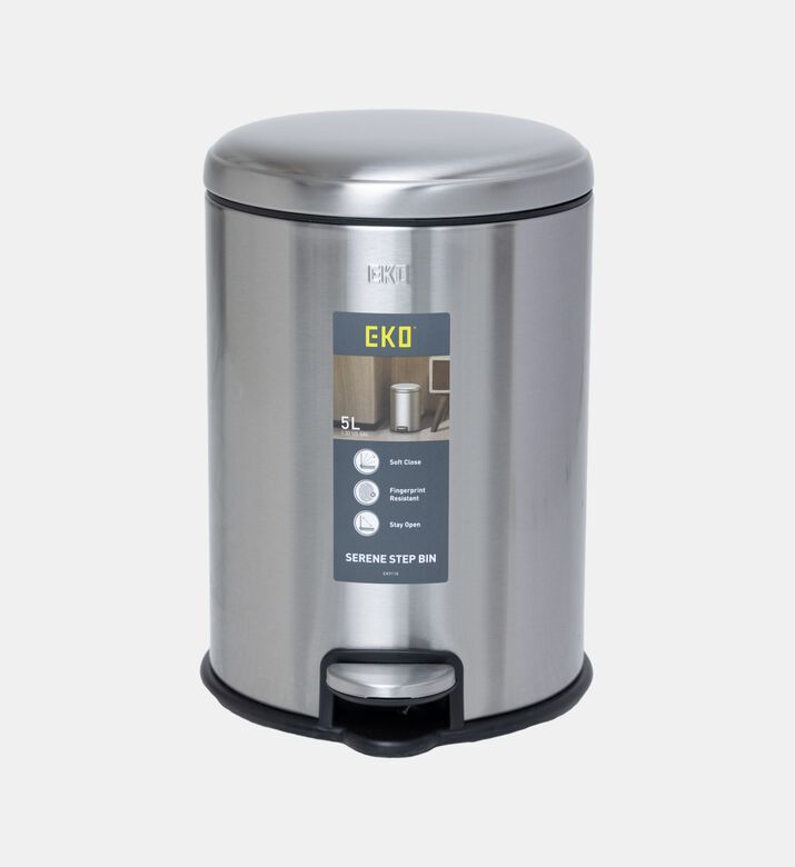 Serene Stainless Steel Pedal Bin - 5 L