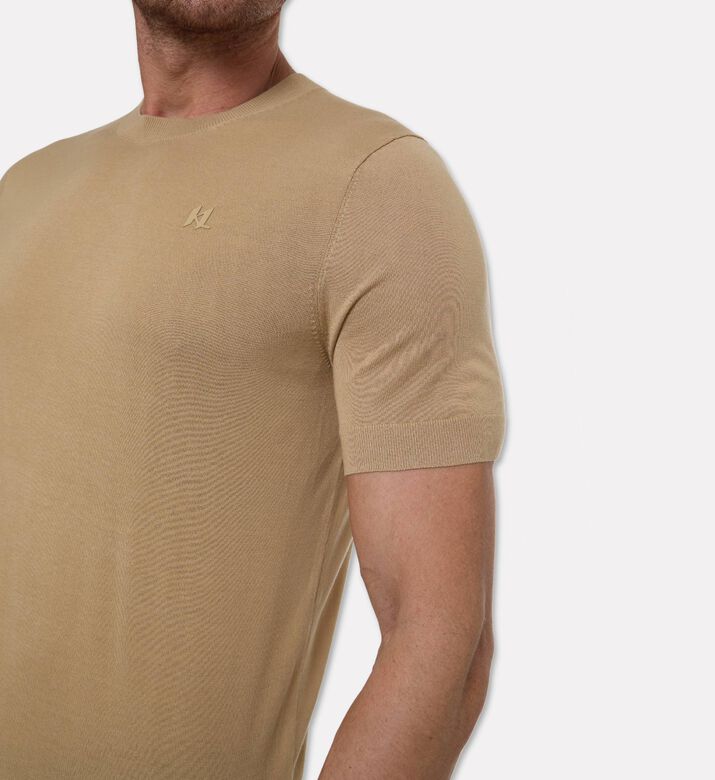 Karl Lagerfeld Buttoned Logo-detail Shirt, Model View