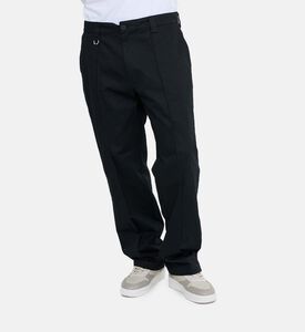 بنطال بتفاصيل حلقة معدنية