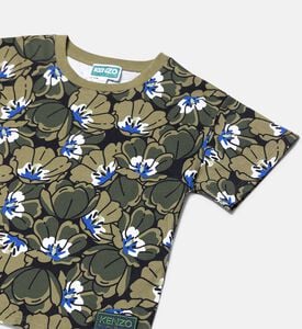 Cotton Jersey All-over Floral-print T-shirt