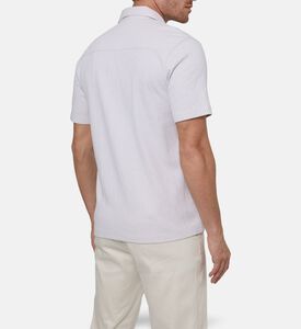Vince Button Closure Short-sleeve Shirt, Model View