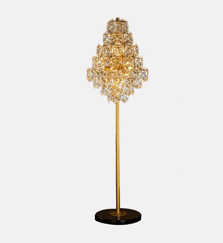 Baroque Delhi Glass Floor Lamp, Packshot View