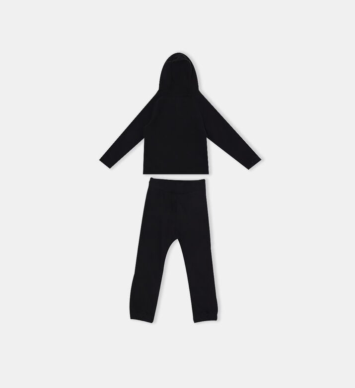 بدلة رياضية قطن وهودي بغطاء رأس ولوغو بدلة رياضية قطن وهودي بغطاء رأس ولوغو