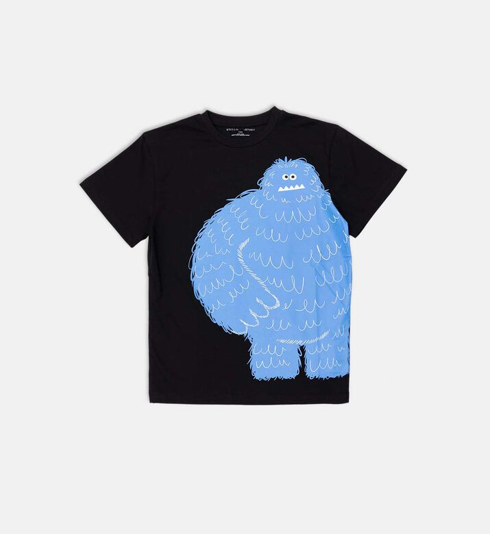 Monster-print Crewneck T-shirt