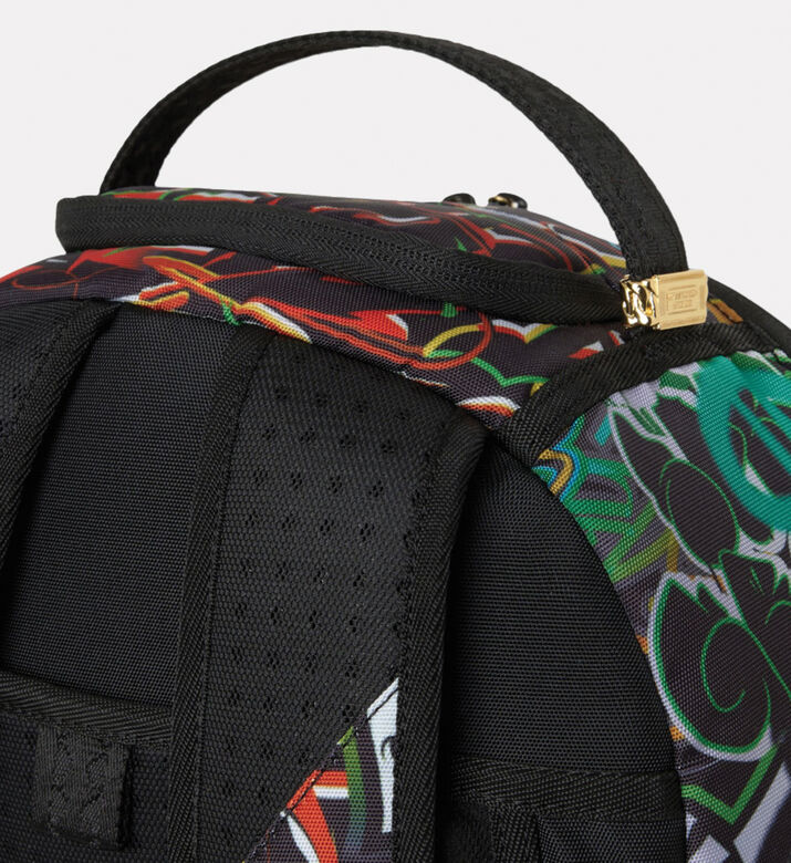 Sprayground Backpack Money Bear Graff, Packshot View