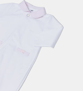 رومبر بأكمام طويلة بشكل دب من الخلف