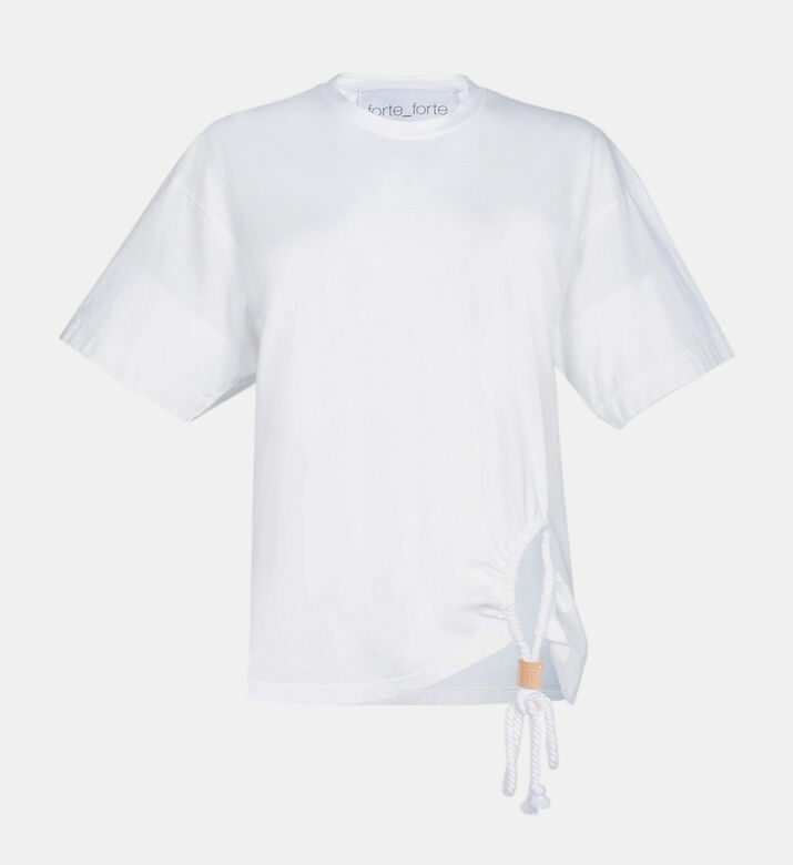 Drawstring Organic Cotton T-shirt