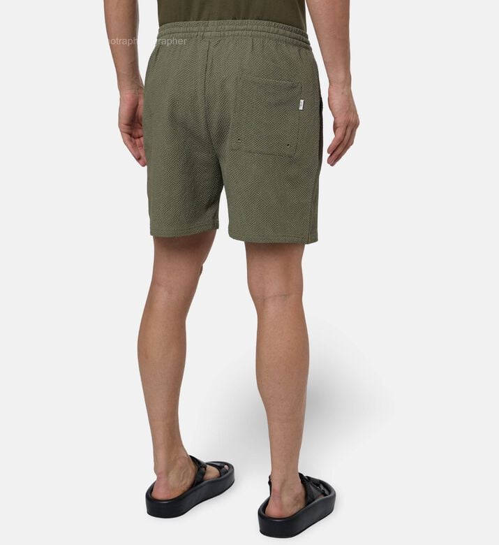 Les Deux Drawstring Closure Regular-fit Shorts, Green, Xl, Model View