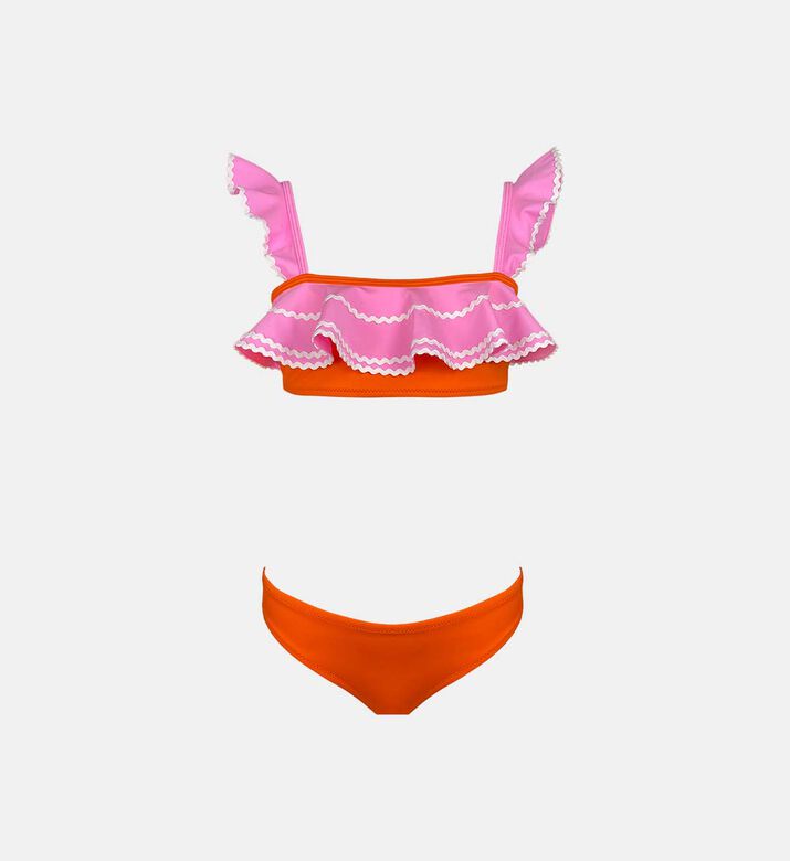 Pica Ric Rac Ruffle Bikini Swimwear