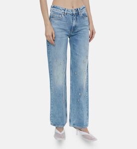 جينز واسع مزين