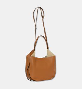 Ree Projects Leather Hobo Small Tote Bag, Caramel, Packshot View