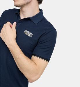 Cotton Golden Logo Polo Shirt
