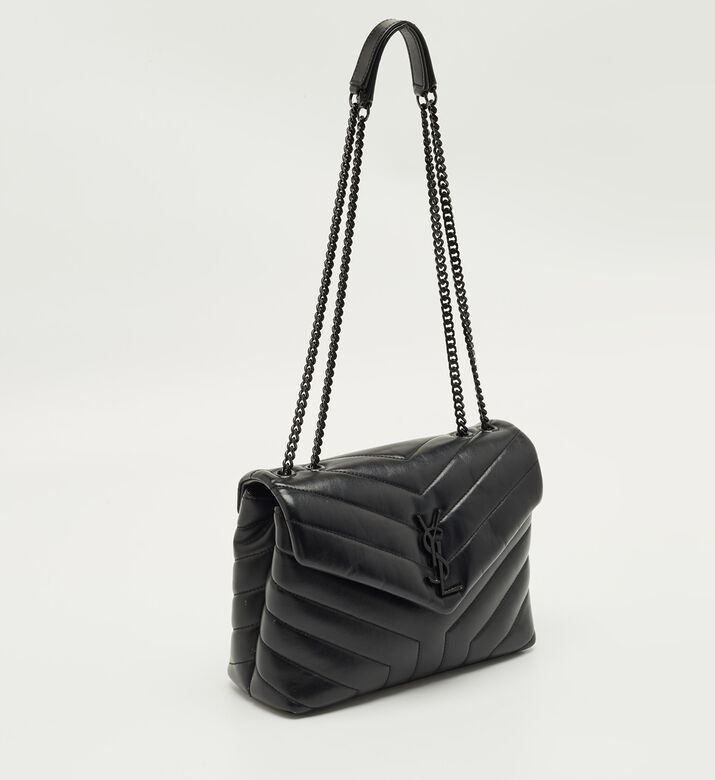 Yves Saint Laurent Saint Laurent Quilted Leather Loulou Shoulder Bag, Packshot View