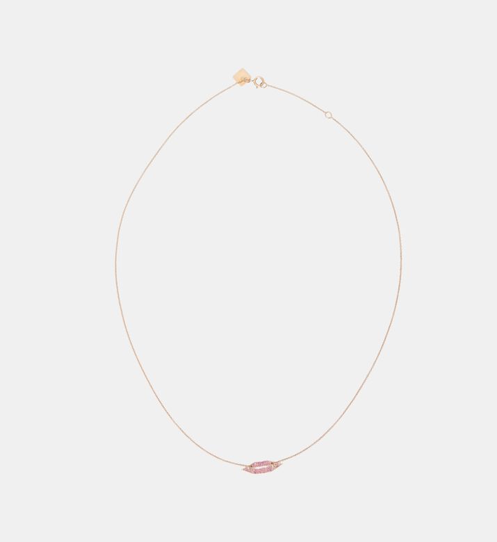 French Kiss Sapphire Necklace - 18k