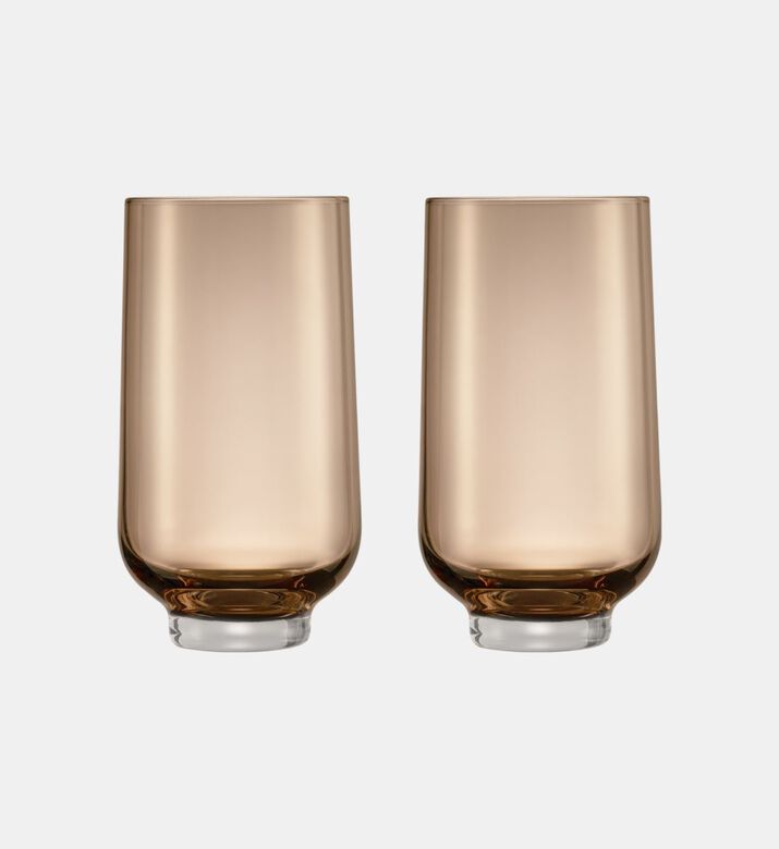 Flow Glass Drinking Cups Two-piece Set
