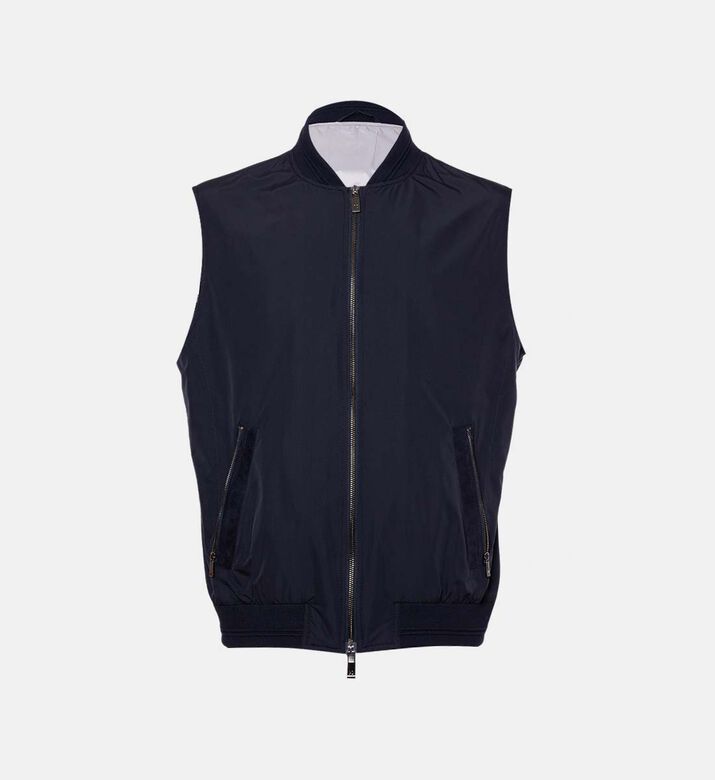 جاكيت بومبر إس بدون أكمام للرجال