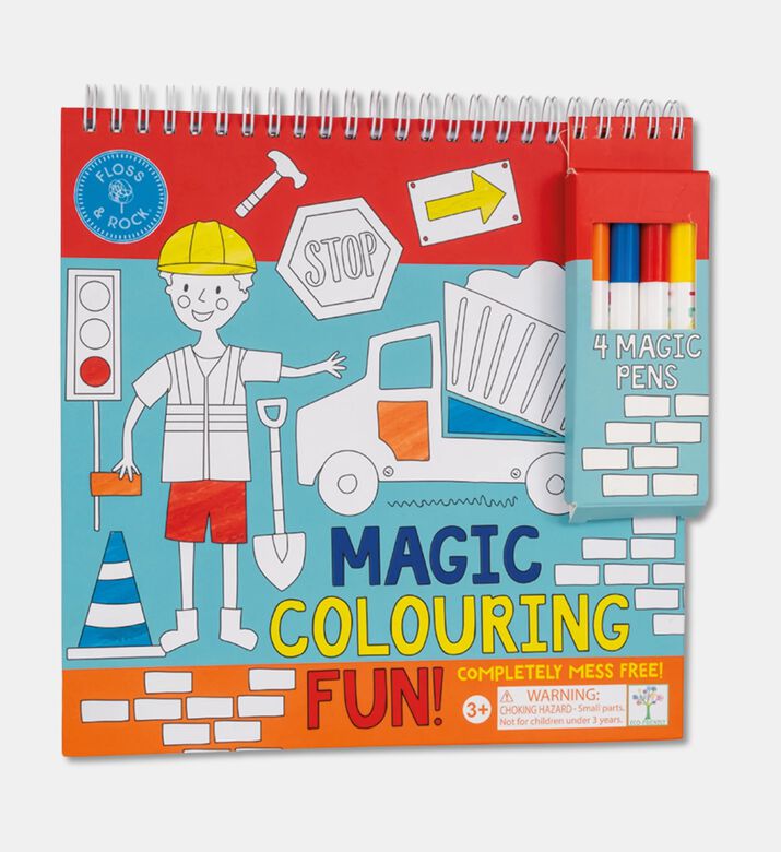 Floss and Rock Construction Magic Colouring, Packshot View