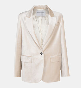 Mannish Cotton Velvet Blazer Mannish Cotton Velvet Blazer