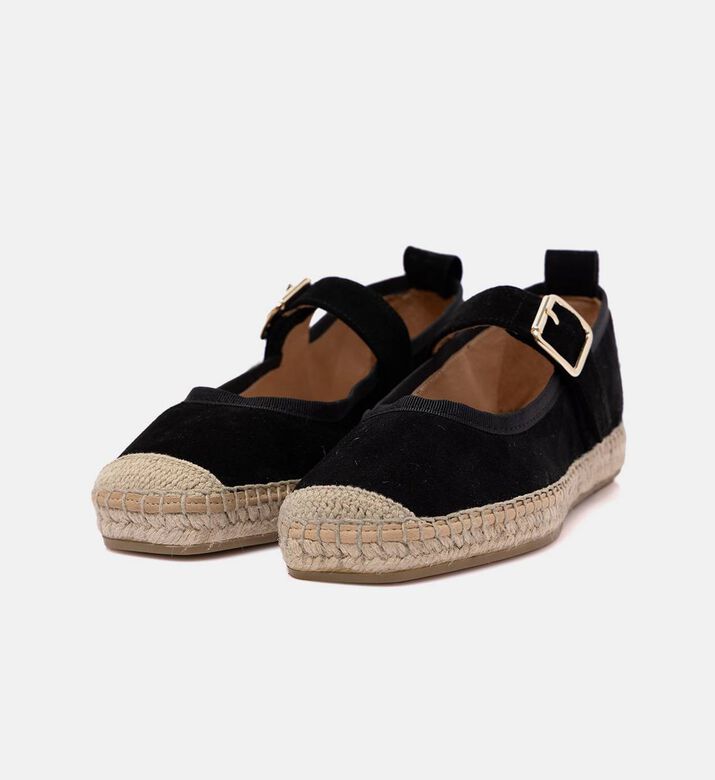 Buckle Strap Jute Sole Ballerina Buckle Strap Jute Sole Ballerina