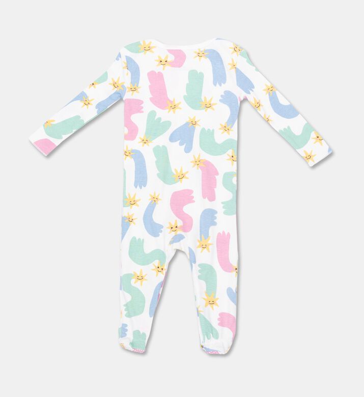 Stella McCartney Star Printed Babygrow Bib Set, Packshot View