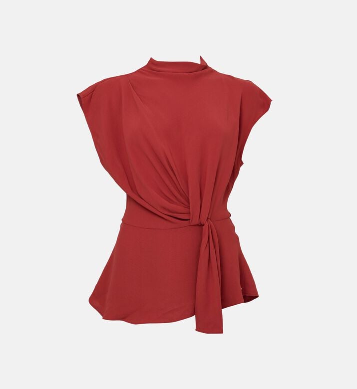 Knot-detail High Neck Top Knot-detail High Neck Top