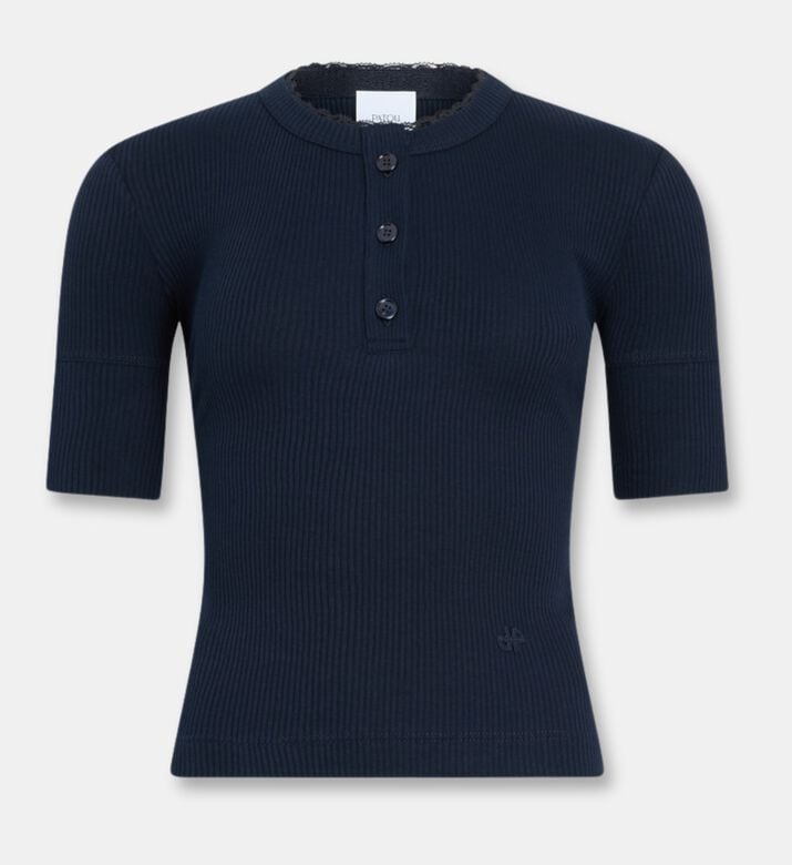 Patou Ts Rib, Blue, L, Packshot View