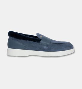 Baldinini Shoes Loafers Fur, Blue, Eu-36, Packshot View