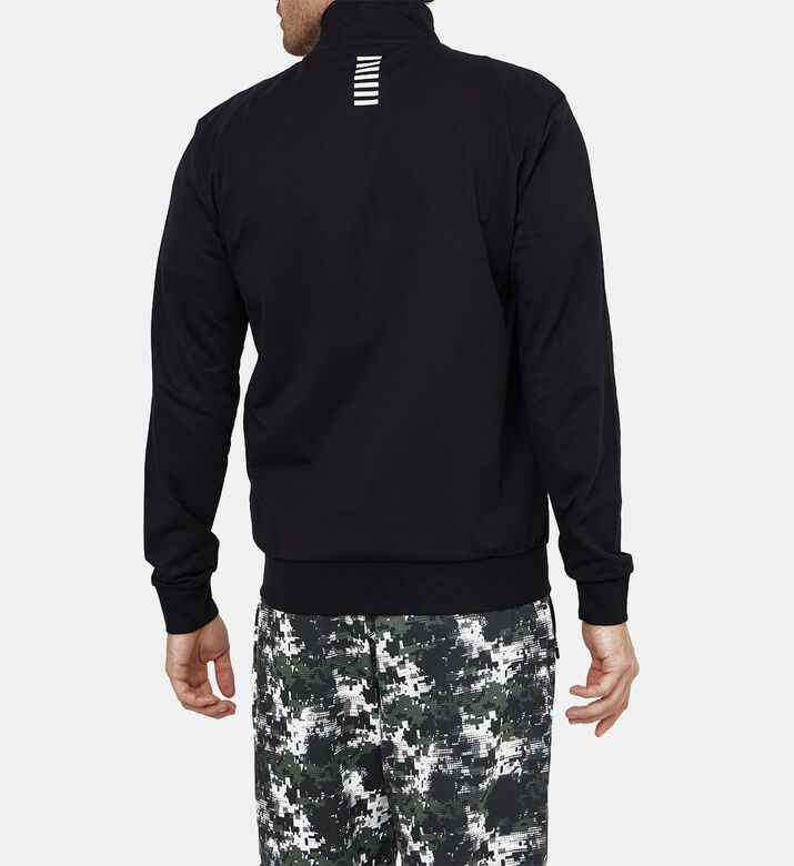 سويت شيرت قطن بلوغو بسحاب