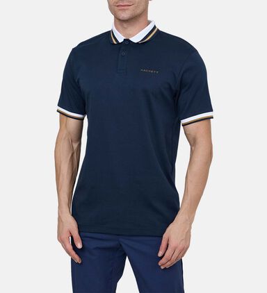 Resort Collar Cotton Polo