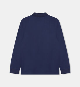 قميص بولو بأكمام طويلة