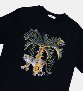 Cotton Jersey Jungle-print T-shirt Cotton Jersey Jungle-print T-shirt