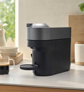 Nespresso Vertuo Pop Plus Titan Coffee Machine, Model View