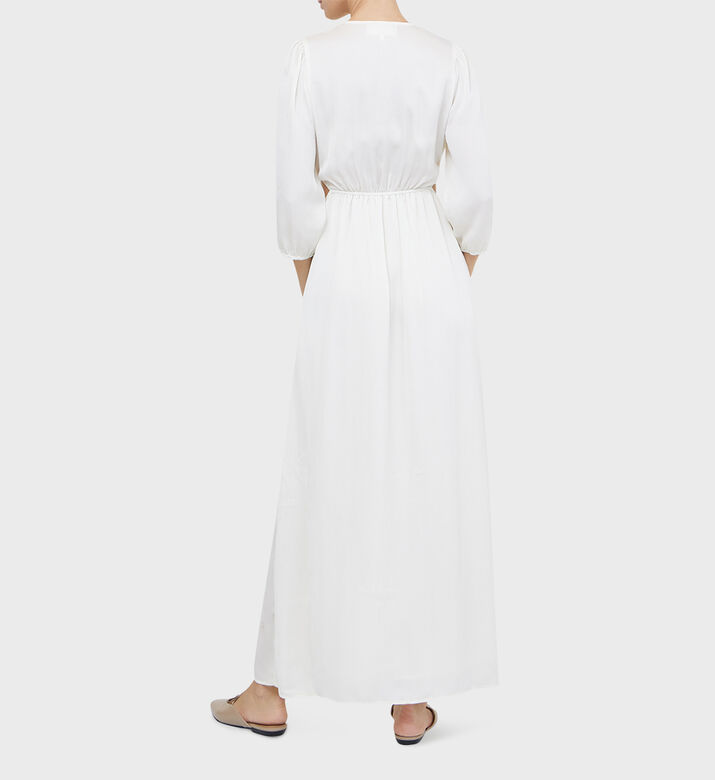 Kanel Cut-out Detail Midi Dress