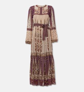 Farm Rio Ainika Botanical-print Maxi Dress, Packshot View