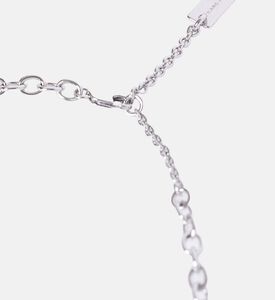 Enamel Letter Charm Necklace Enamel Letter Charm Necklace