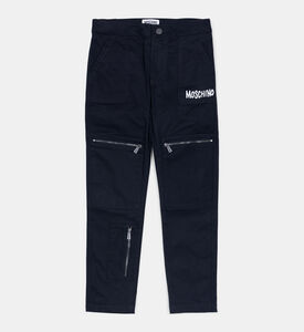 Stretch-cotton Logo Trousers Stretch-cotton Logo Trousers