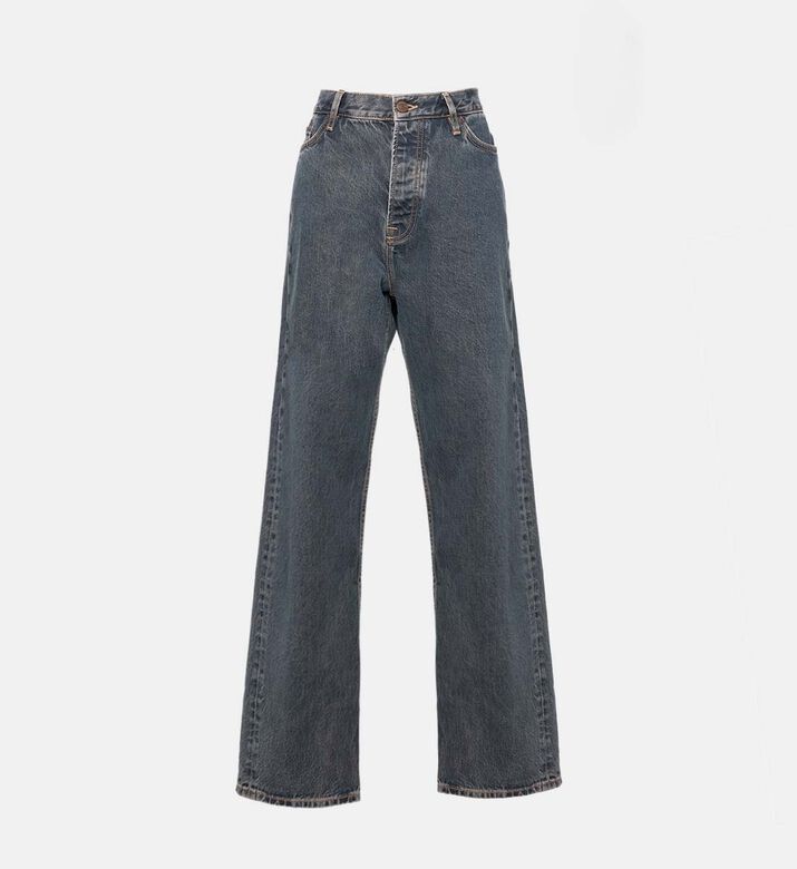 Samsoe Button Closure Regular-fit Denim Pants, Packshot View