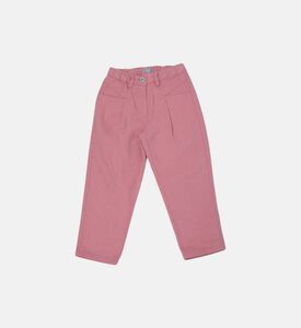 بنطال قطني للأطفال بقصة مستقيمة