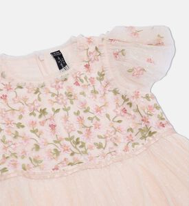 Ruffled Tiered Tulle Dress