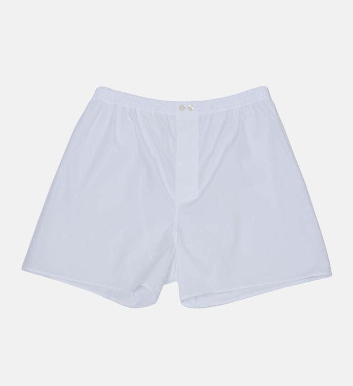 Woven Cotton Boxer Shorts