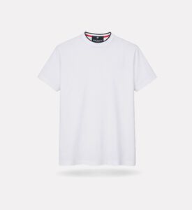 Hackett London Cotton Logo-print Crewneck T-shirt, White, M, Packshot View