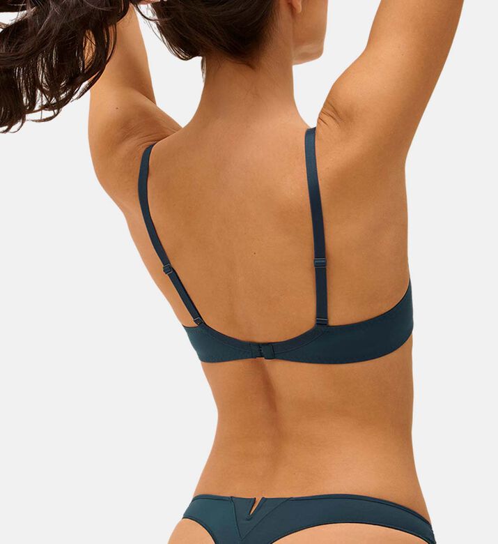 حمالة صدر شفافة مطرزة بأسلاك داخلية