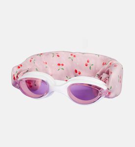Pink Cherries Ultra-soft Band Swimming Goggles