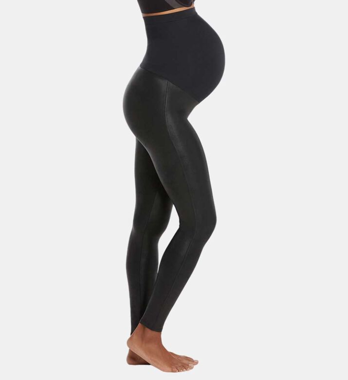 Mama Faux Leather Leggings