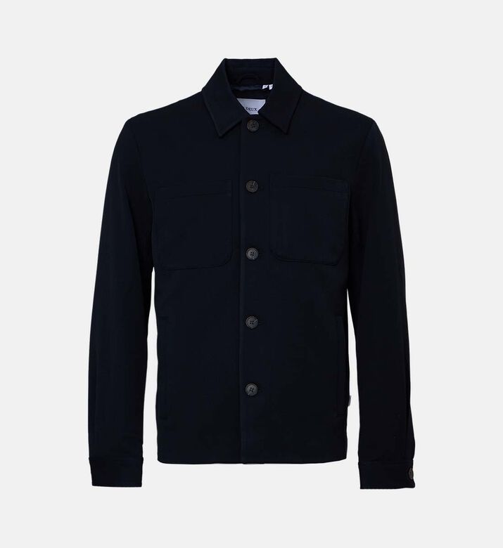 Patch Pockets Jacket