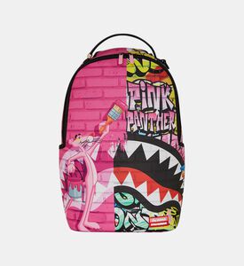 Pink Panther Grafitti Shark Backpack
