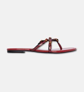 Marc Jacobs Shoes The Kiki Sndl, Dark-red, Eu-38, Packshot View