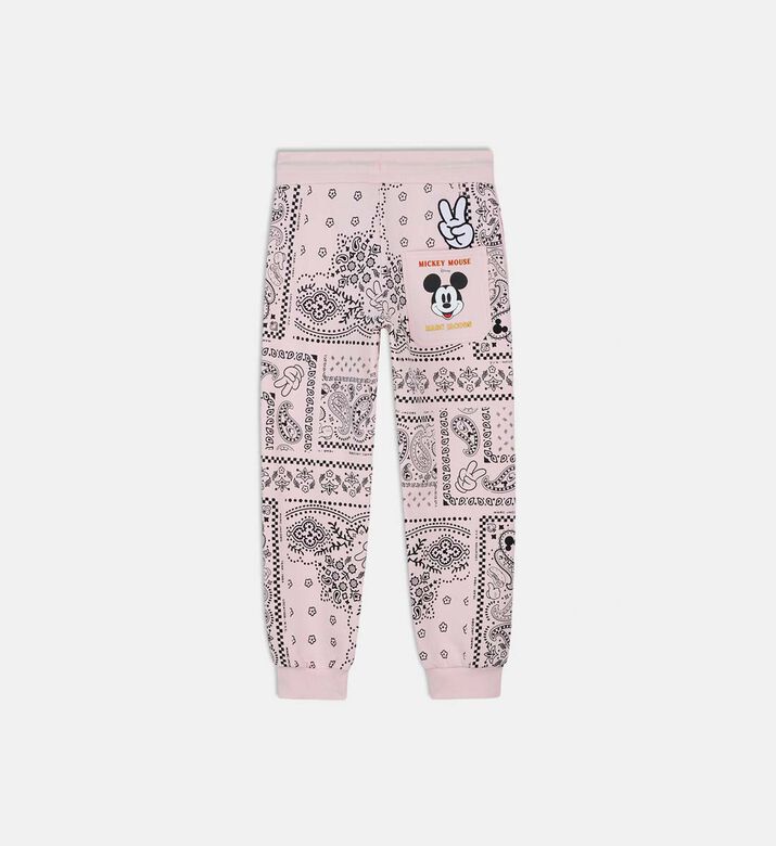 Paisley Pattern Regular-fit Pants